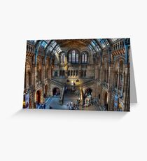 The Natural History Museum: London. Greeting Card