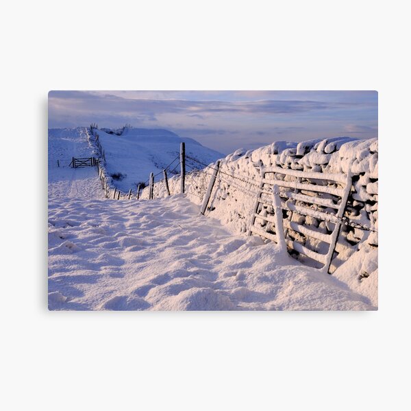 Winter on The Helm - Cumbria Canvas Print