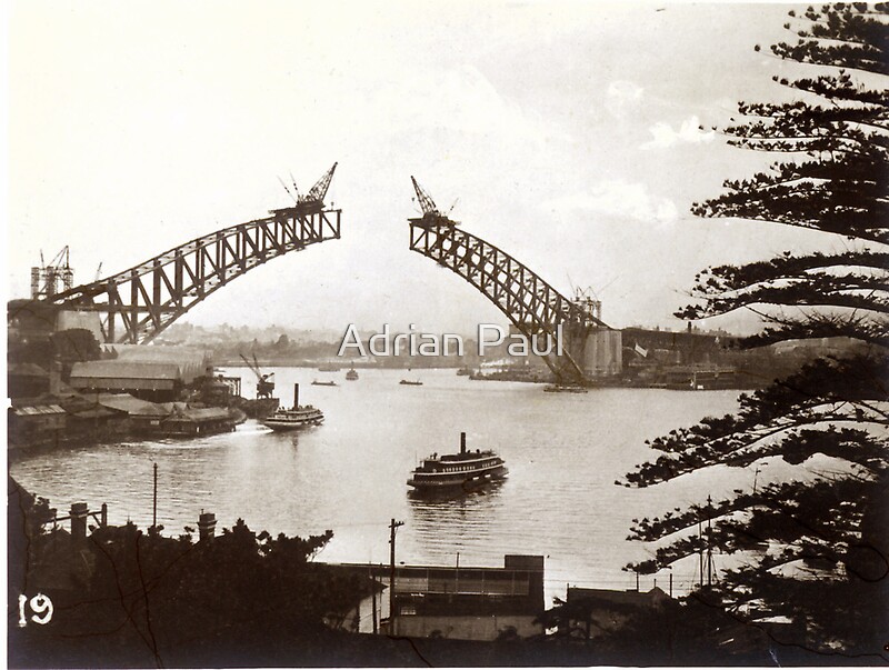 The are building a new bridge. Харбор бридж чертежи. c:c bridge.