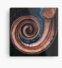 "Slice" cochlear dissection slice Metal Print