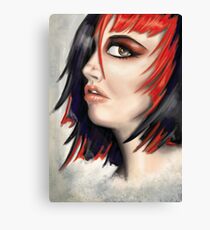 Red Highlights Canvas Print
