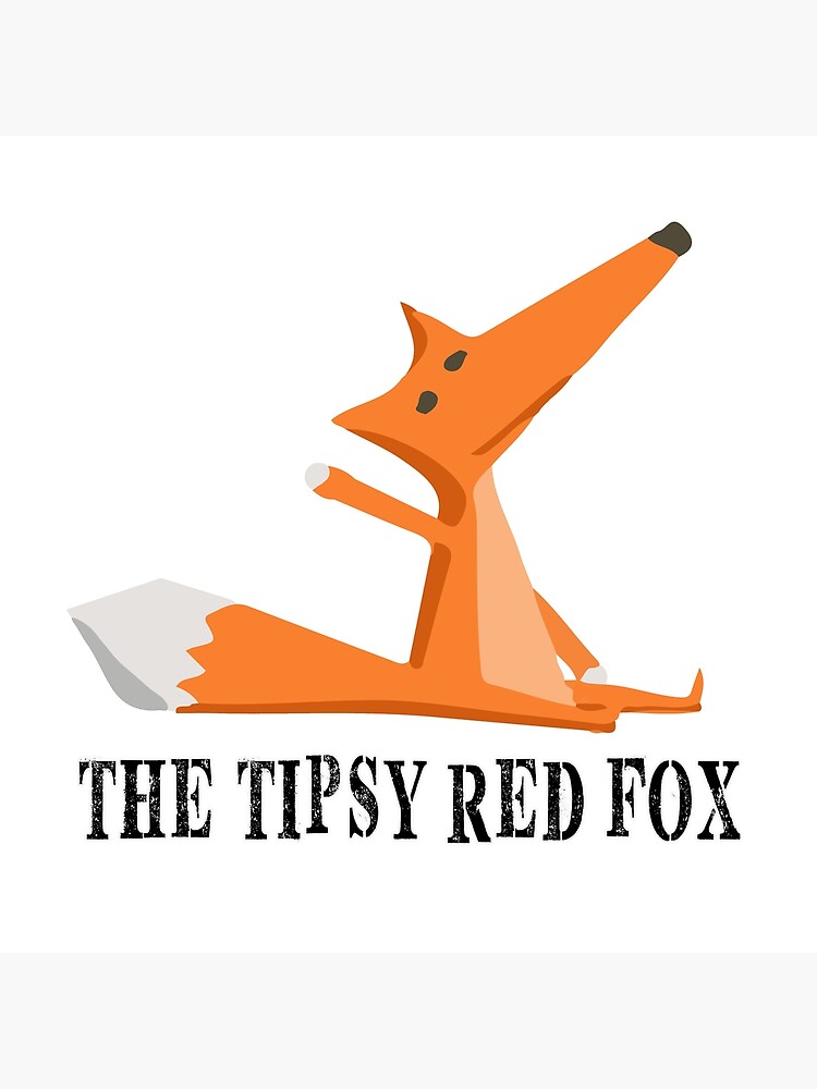 The Tipsy Red Fox T-Shirts - Clothes and Home decor by andyrenard