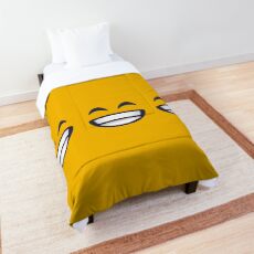 Emoji: 3 smiling faces Comforter
