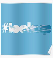 #Sieh nach oben Poster