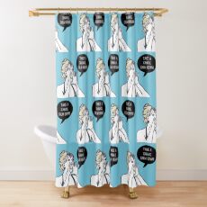 Calm down Shower Curtain