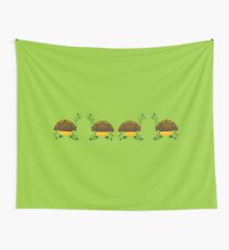 Emoji Turtles Wall Tapestry