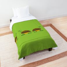 Emoji Turtles Comforter