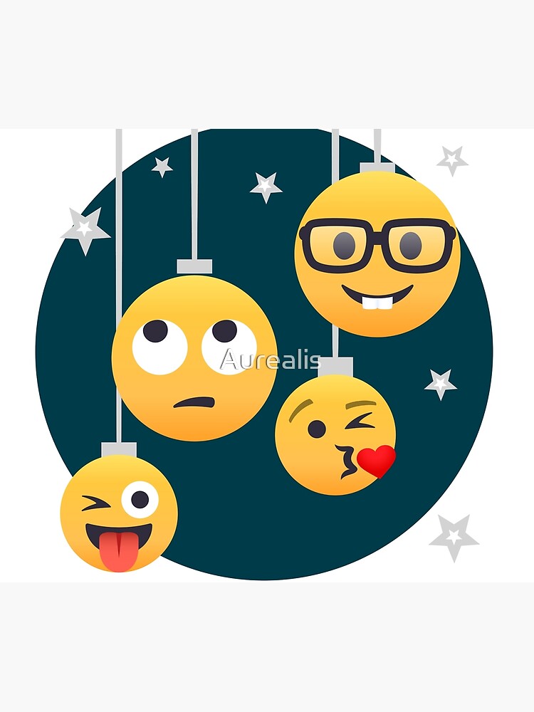 Nerdy X-mas Emoji by Aurealis