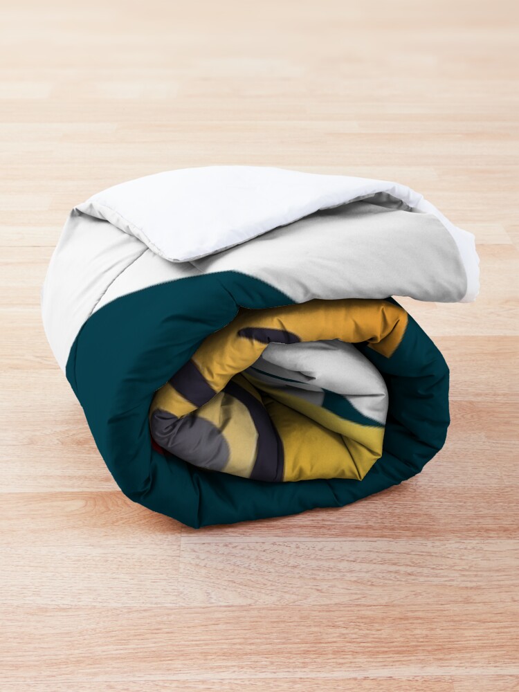 Alternate view of Nerdy X-mas Emoji Comforter