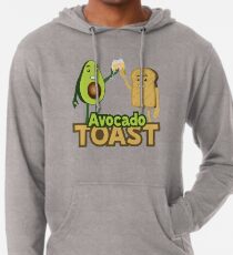 Avocado Toast Emoji JoyPixels Superfood Avocado saying Lightweight Hoodie