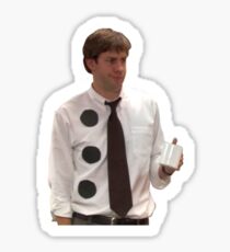 Three Hole Punch Jim - The Office Sticker