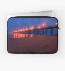 Oceanside Pier at Night Laptop Sleeve