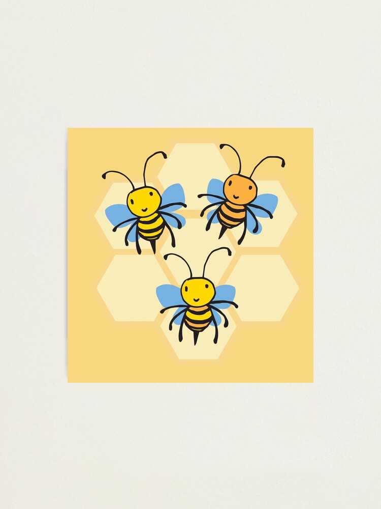 Alternate view of Save The Bees Photographic Print