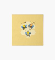 Save The Bees Art Board Print