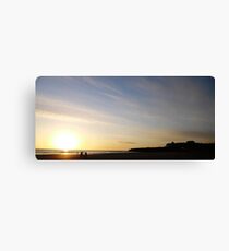 tynemouth longsands beach Canvas Print