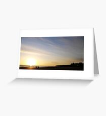 tynemouth longsands beach Greeting Card