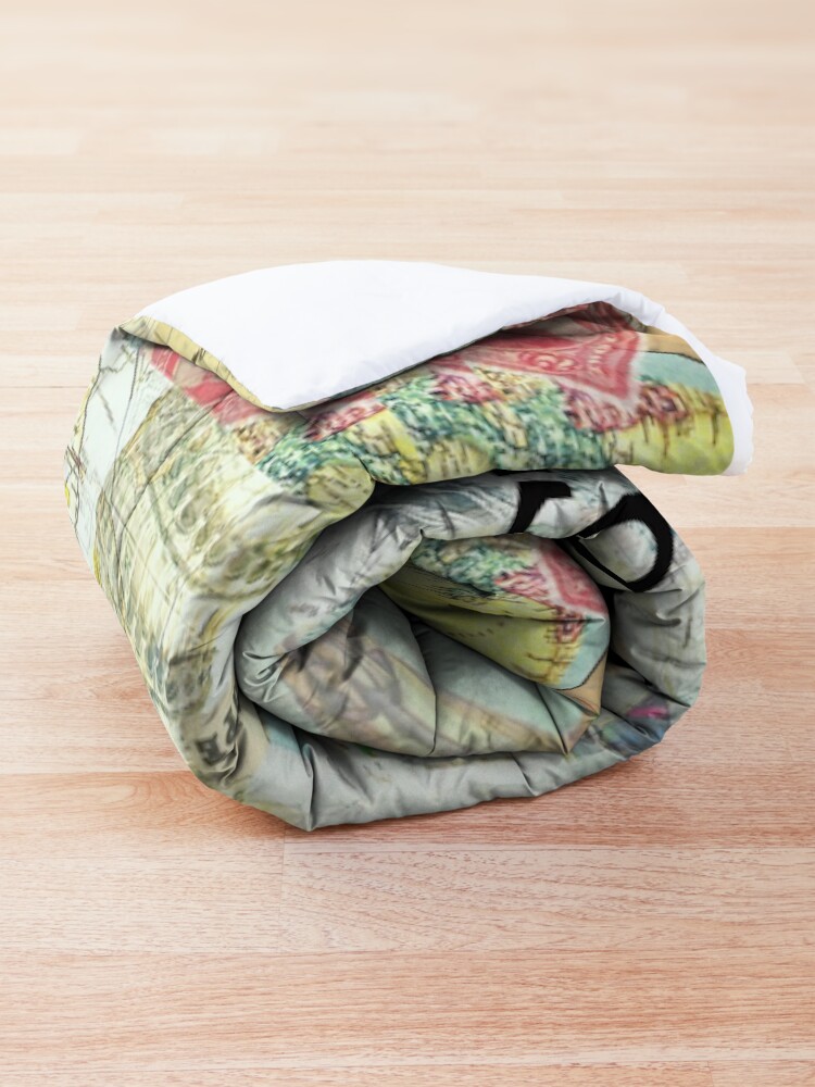 Alternate view of Wanderlust Travel Quote Comforter