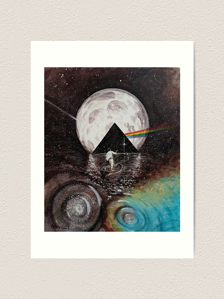 Alternate view of Pink Floyd fan art Art Print