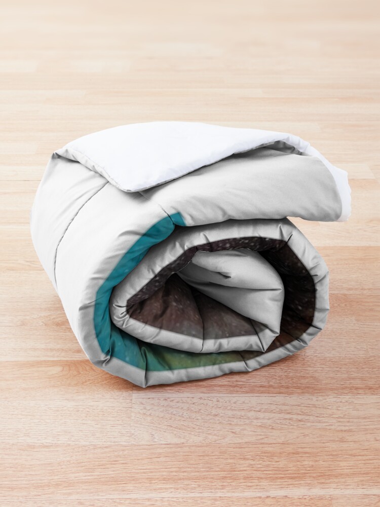 Alternate view of Pink Floyd fan art Comforter