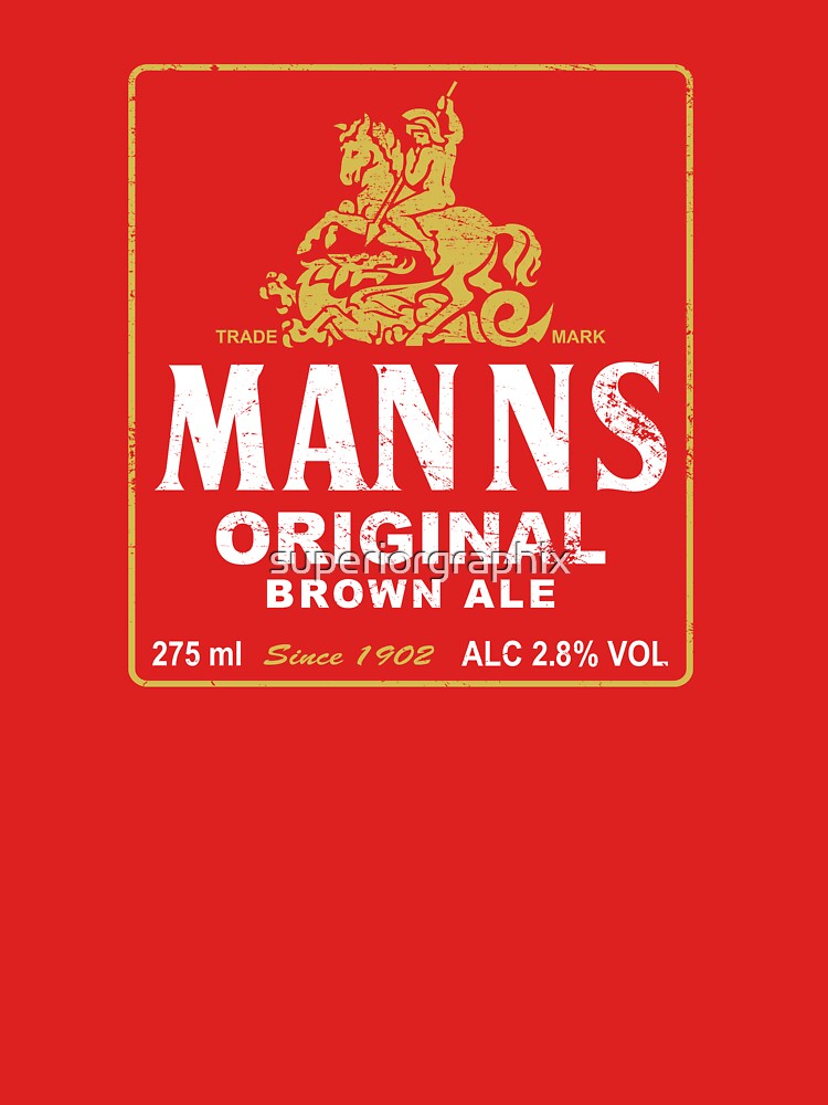 "Mann's Brown Ale" Unisex TShirt by Redbubble