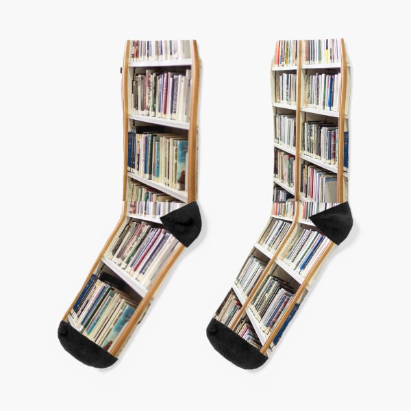 State Library of Western Australia bookshelves Socks