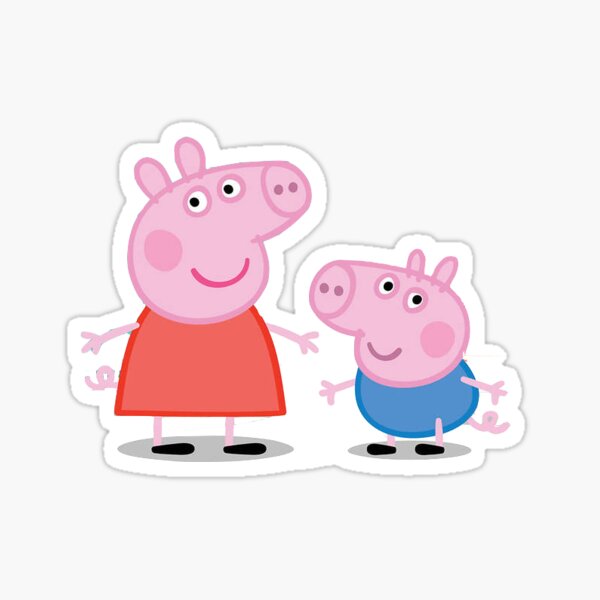 Peppa Pig Stickers | Redbubble