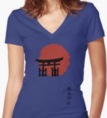 Torii Women's Fitted V-Neck T-Shirt