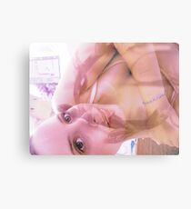 Layer apon layer Metal Print