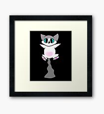 Dude the Cat Framed Print