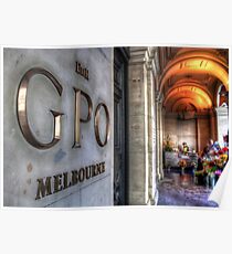 GPO Melbourne Poster