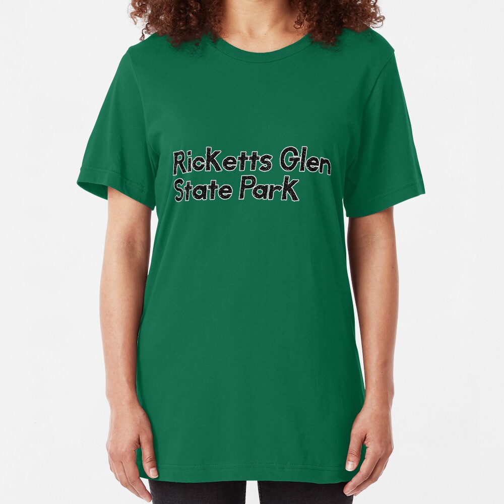 Ricketts Glen State Park Slim Fit T-Shirt