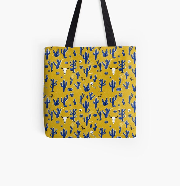 Wild West Pattern All Over Print Tote Bag