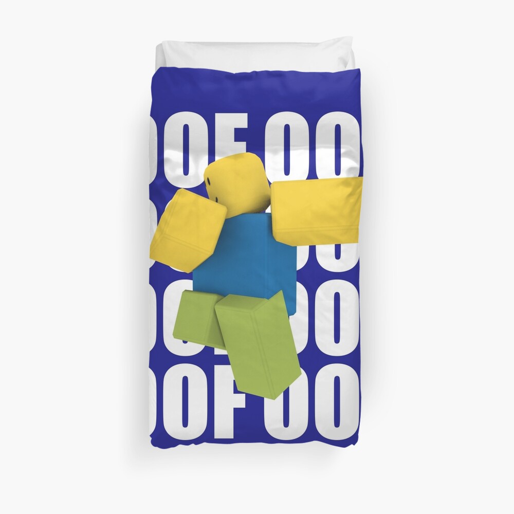 Roblox Oof Dabbing Dab Meme Funny Noob Gamer Gifts Idea Duvet - roblox oof duvet covers redbubble