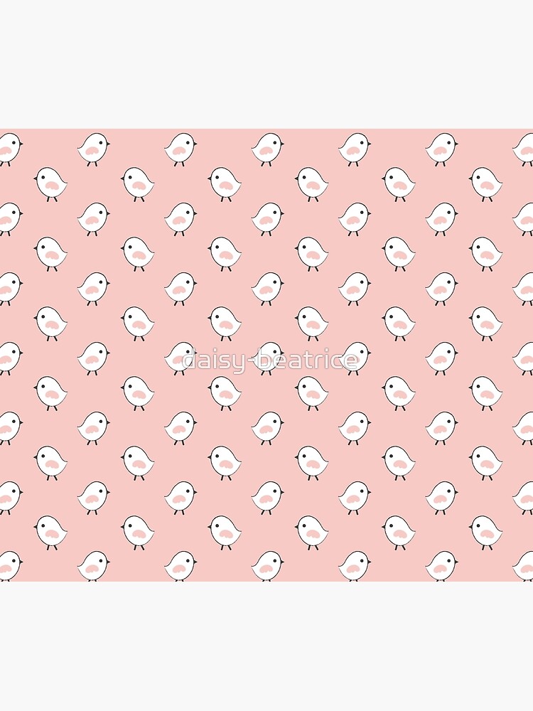 Busy Birdies - Rose Quartz by daisy-beatrice