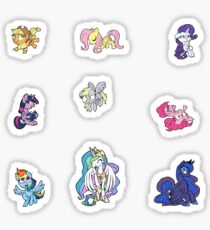 Chibi Pony Sticker Pack Sticker