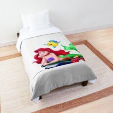 happy mermaid Comforter