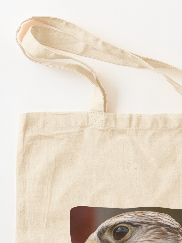 Alternate view of hawk Tote Bag