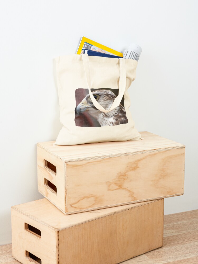 Alternate view of hawk Tote Bag