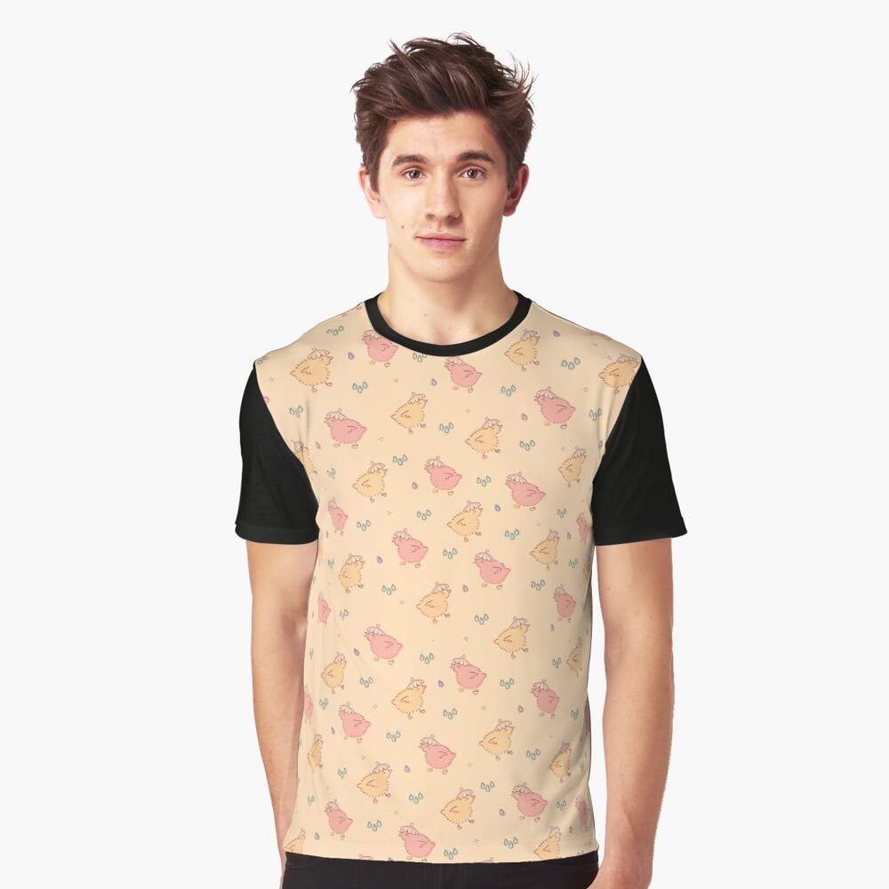 Shower Ducklings - Light Graphic T-Shirt