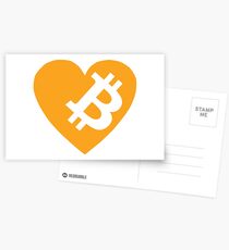 Bitcoin, To The Moon Postcards