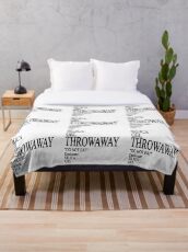 "DO NOT EAT" Throw Blanket