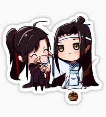 Smol! Lan Zhan and Wei Ying 3 Sticker