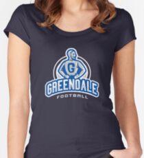 GreenDale Football Women's Fitted Scoop T-Shirt