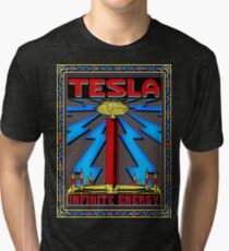 TESLA COIL - INFINITE ENERGY Tri-blend T-Shirt