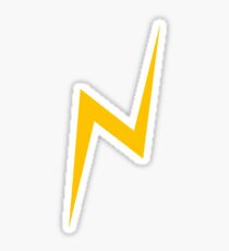 Lightning bolt (yellow) Sticker