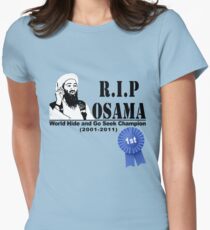 RIP OSAMA Women's Fitted T-Shirt
