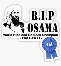 RIP OSAMA Sticker