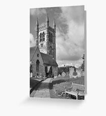 St Andrew's Church, Farnham, Surrey, UK. Greeting Card