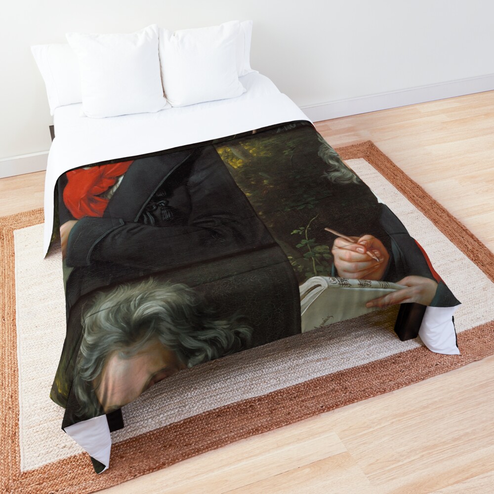 Beethoven Portrait, 1819 Comforter