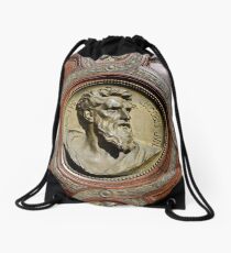 saint jacob Bas-relief Drawstring Bag